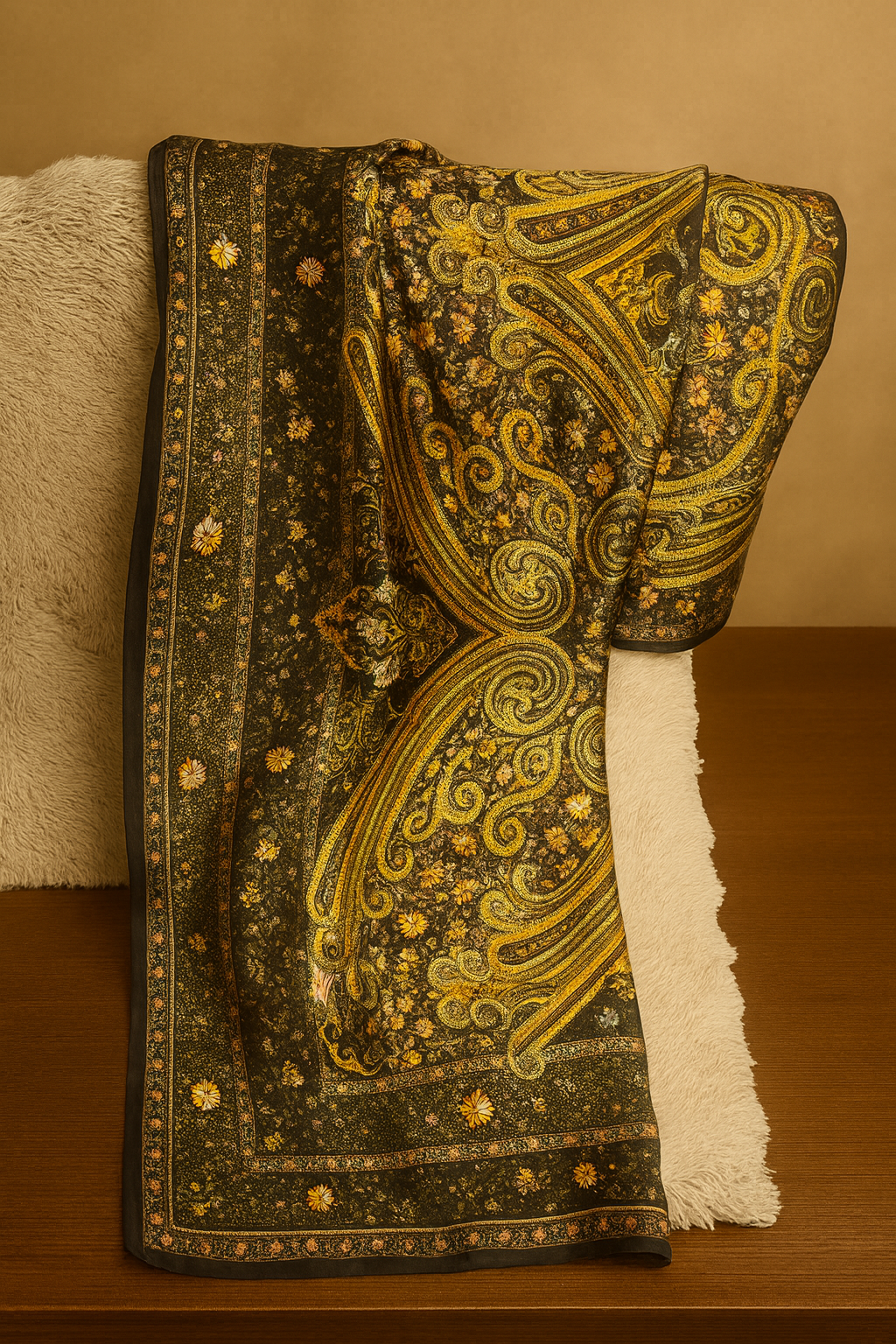 Silk Scarf -Large