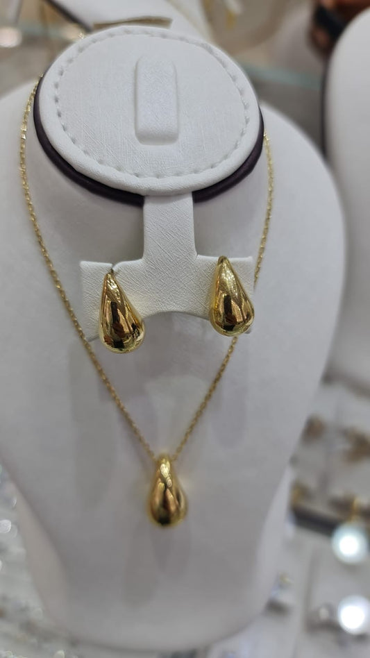 Gold Jewelry Set